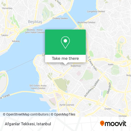 Afganlar Tekkesi map