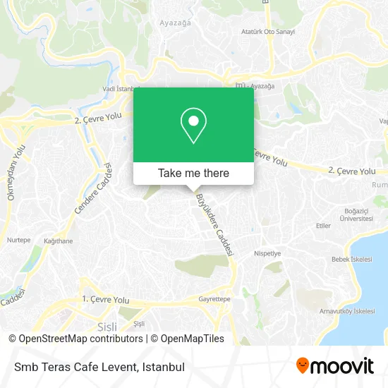 Smb Teras Cafe Levent map