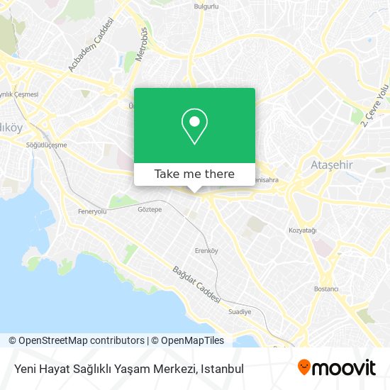 Yeni Hayat Sağlıklı Yaşam Merkezi map