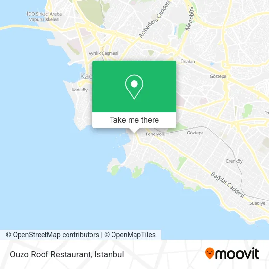Ouzo Roof Restaurant map