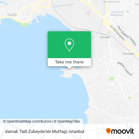 damak Tadi Zubeyde'nin Mutfagi map