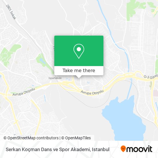 Serkan Koçman Dans ve Spor Akademi map