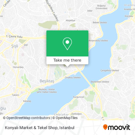 Konyalı Market & Tekel Shop map