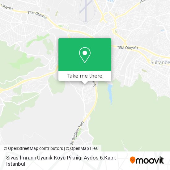 Sivas İmranlı Uyanık Köyü Pikniği Aydos 6.Kapı map