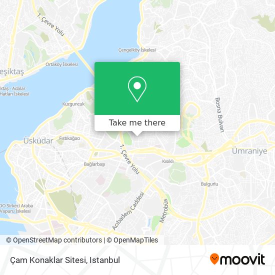 Çam Konaklar Sitesi map