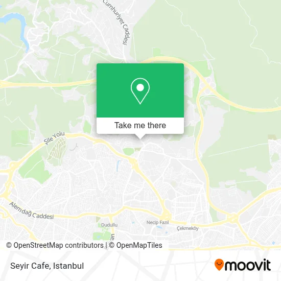 Seyir Cafe map