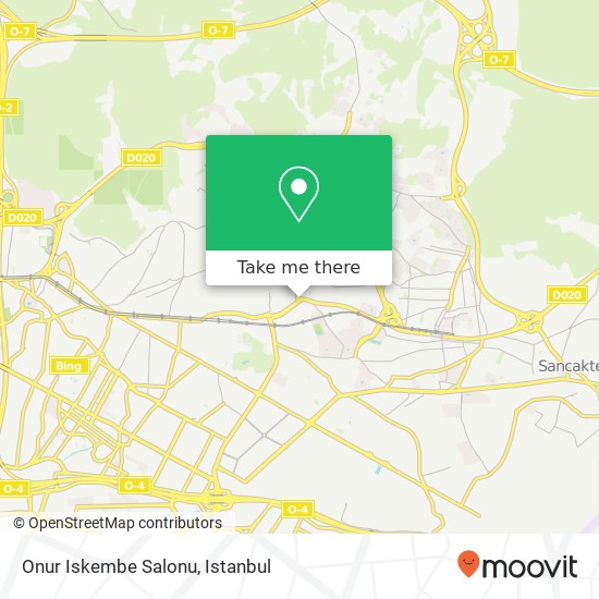 Onur Iskembe Salonu map