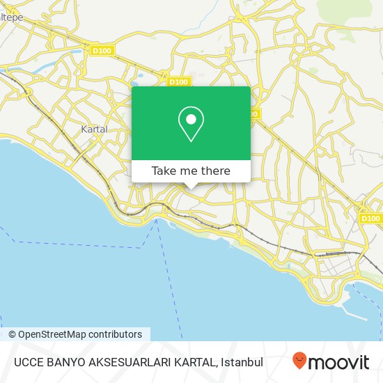 UCCE BANYO AKSESUARLARI KARTAL map