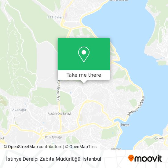 İstinye Dereiçi Zabıta Müdürlüğü map