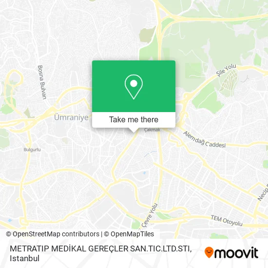 METRATIP MEDİKAL GEREÇLER SAN.TIC.LTD.STI map