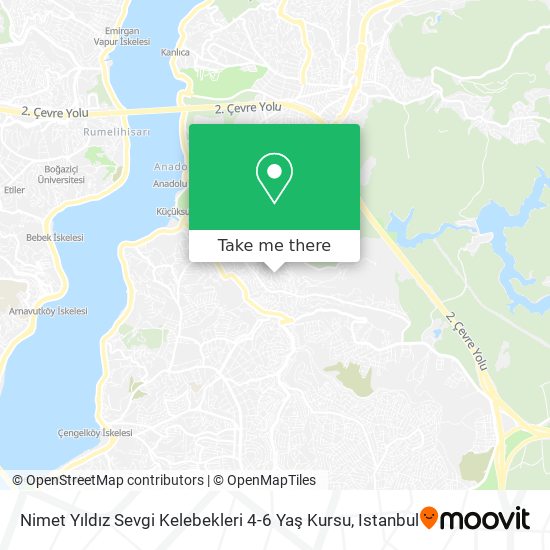 Nimet Yıldız Sevgi Kelebekleri 4-6 Yaş Kursu map