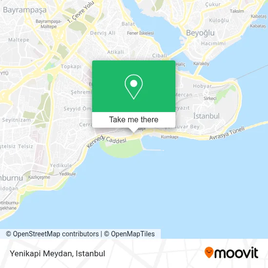 Yenikapi Meydan map