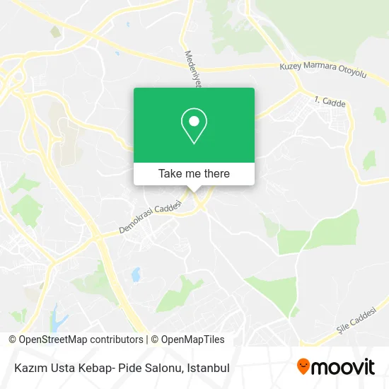 Kazım Usta Kebap- Pide Salonu map