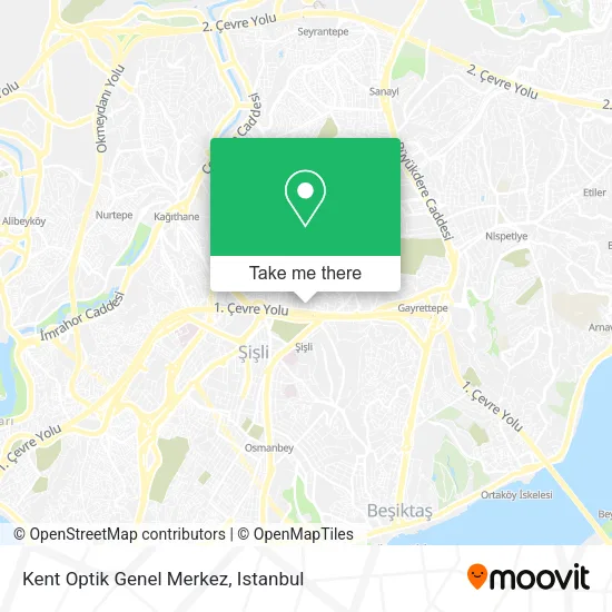 Kent Optik Genel Merkez map