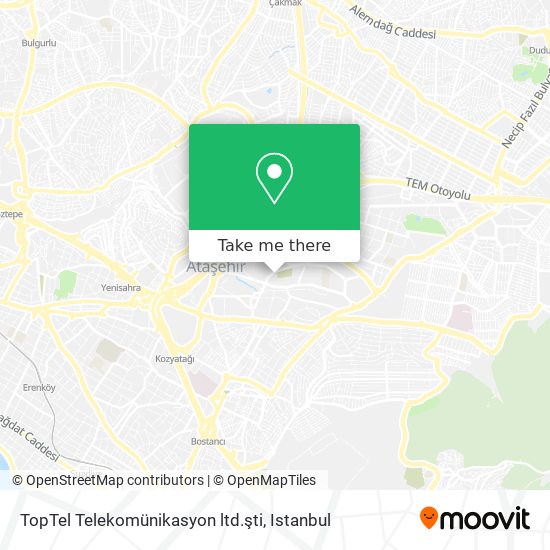 TopTel Telekomünikasyon ltd.şti map