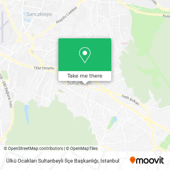 Ülkü Ocakları Sultanbeyli İlçe Başkanlığı map