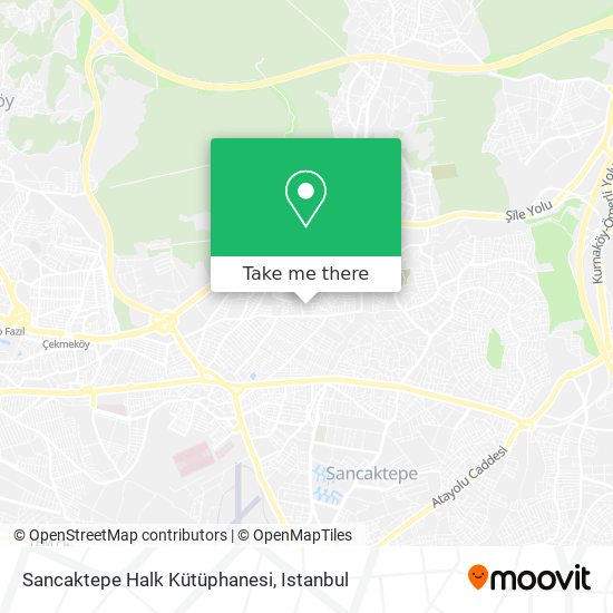 Sancaktepe Halk Kütüphanesi map
