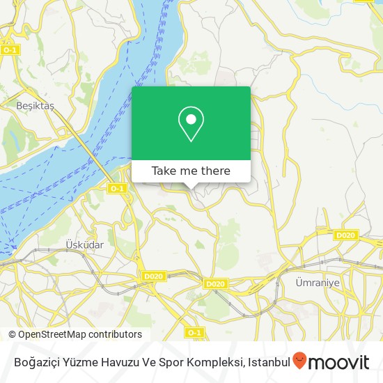 Boğaziçi Yüzme Havuzu Ve Spor Kompleksi map