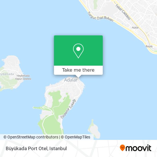 Büyükada Port Otel map