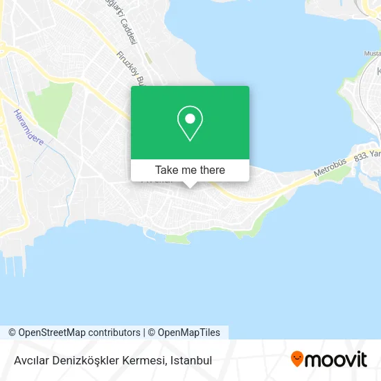 Avcılar Denizköşkler Kermesi map