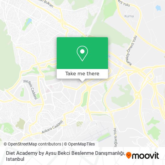 Diet Academy by Aysu Bekci Beslenme Danışmanlığı map