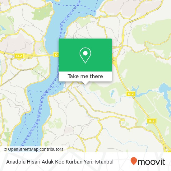 Anadolu Hisari Adak Koc Kurban Yeri map