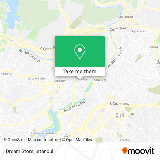 Dream Store map
