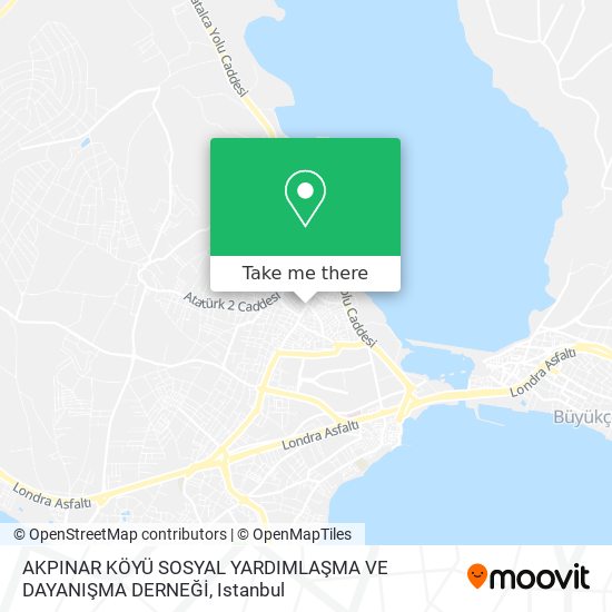 AKPINAR KÖYÜ SOSYAL YARDIMLAŞMA VE  DAYANIŞMA DERNEĞİ map