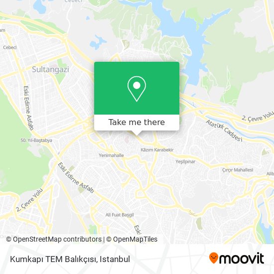 Kumkapı TEM Balıkçısı map