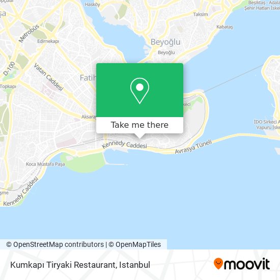 Kumkapı Tiryaki Restaurant map