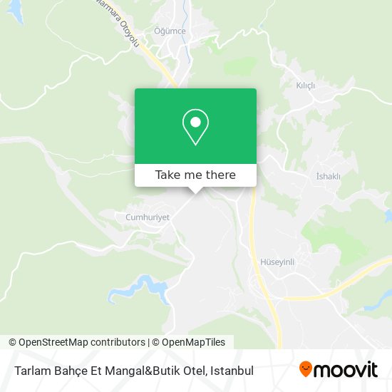Tarlam Bahçe Et Mangal&Butik Otel map