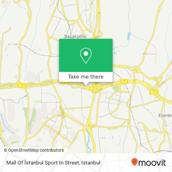 Mall Of İstanbul Sport In Street map