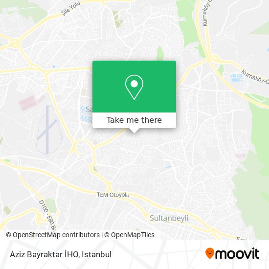 Aziz Bayraktar İHO map