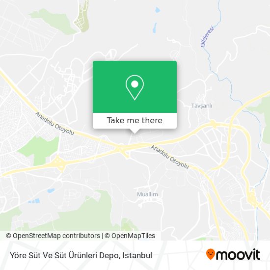 Yöre Süt Ve Süt Ürünleri Depo map