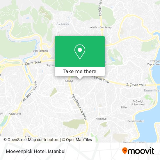 Moevenpick Hotel map