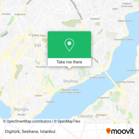 Digitürk, Seshane map