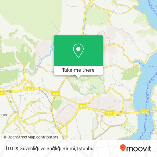 İTÜ İş Güvenliği ve Sağlığı Birimi map