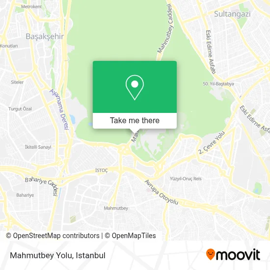 Mahmutbey Yolu map