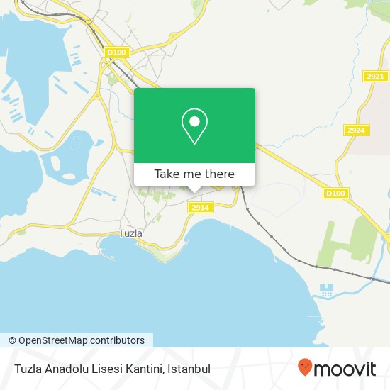 Tuzla Anadolu Lisesi Kantini map