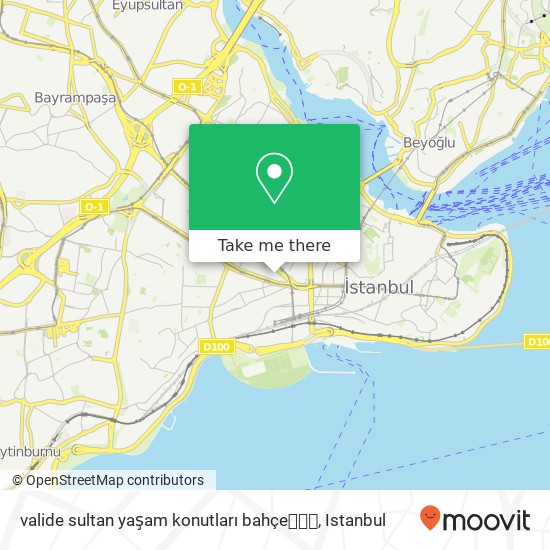 valide sultan yaşam konutları bahçe🌲🌳🌿 map