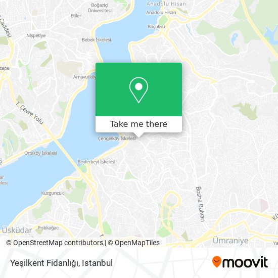 Yeşilkent Fidanlığı map