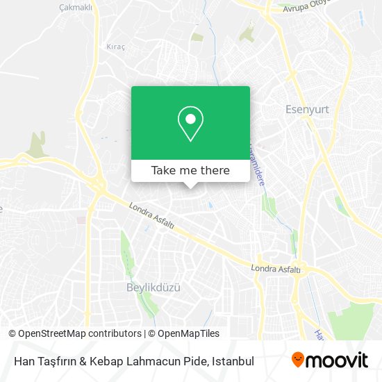 Han Taşfırın & Kebap Lahmacun Pide map