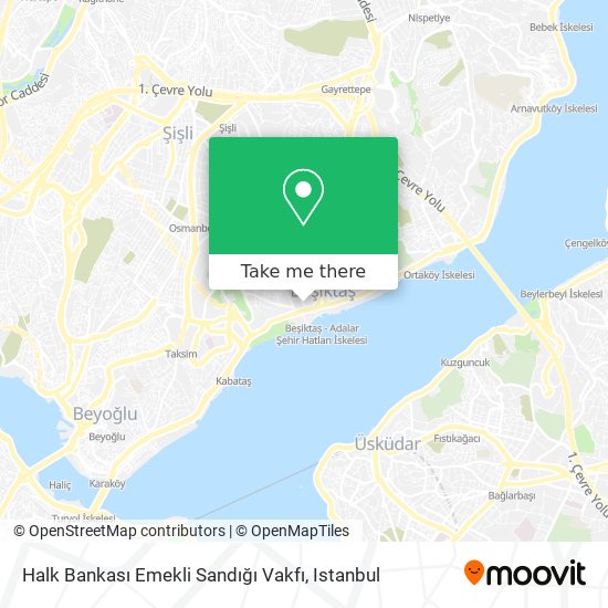 Halk Bankası Emekli Sandığı Vakfı map