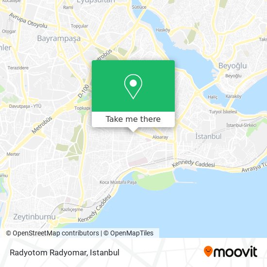 Radyotom Radyomar map