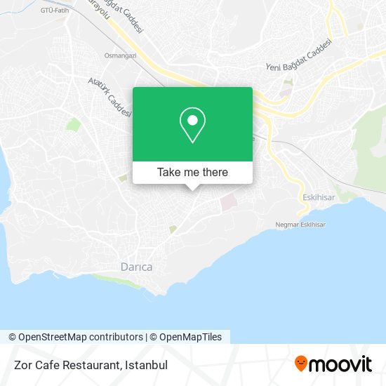 Zor Cafe Restaurant map