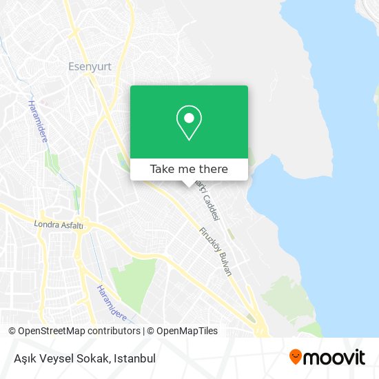 Aşık Veysel Sokak map