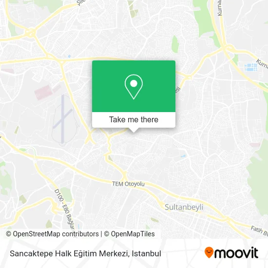 Sancaktepe Halk Eğitim Merkezi map