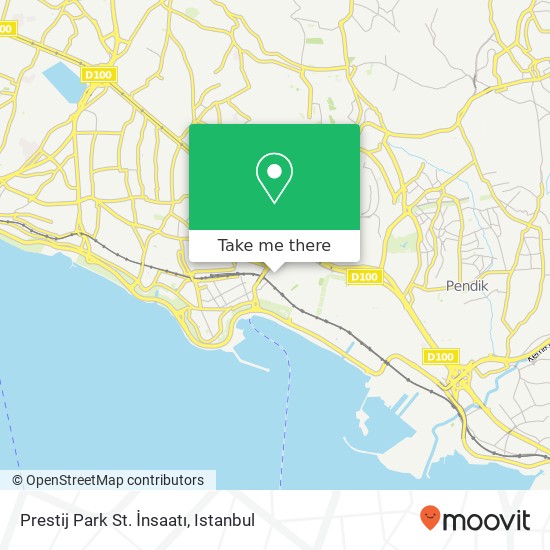 Prestij Park St. İnsaatı map