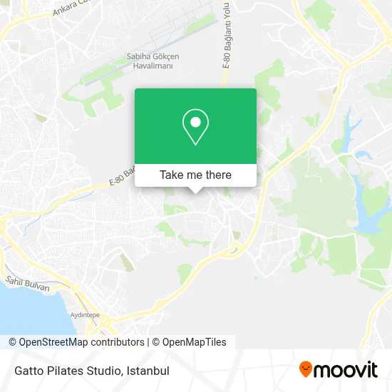 Gatto Pilates Studio map