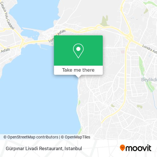 Gürpınar Livadi Restaurant map